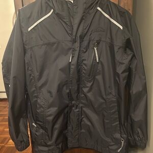 L.L. Bean Black Raincoat for Kids